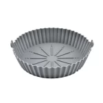 Silicone baking tray for hot air fryers